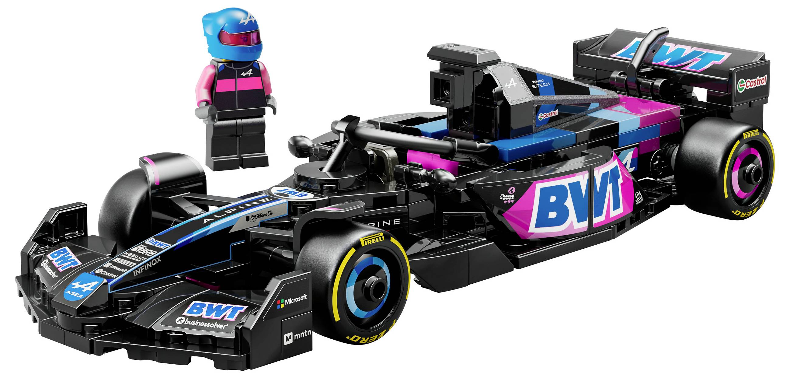 77248 LEGO® SPEED CHAMPIONS BWT Alpine F1® Team A524 Rennauto