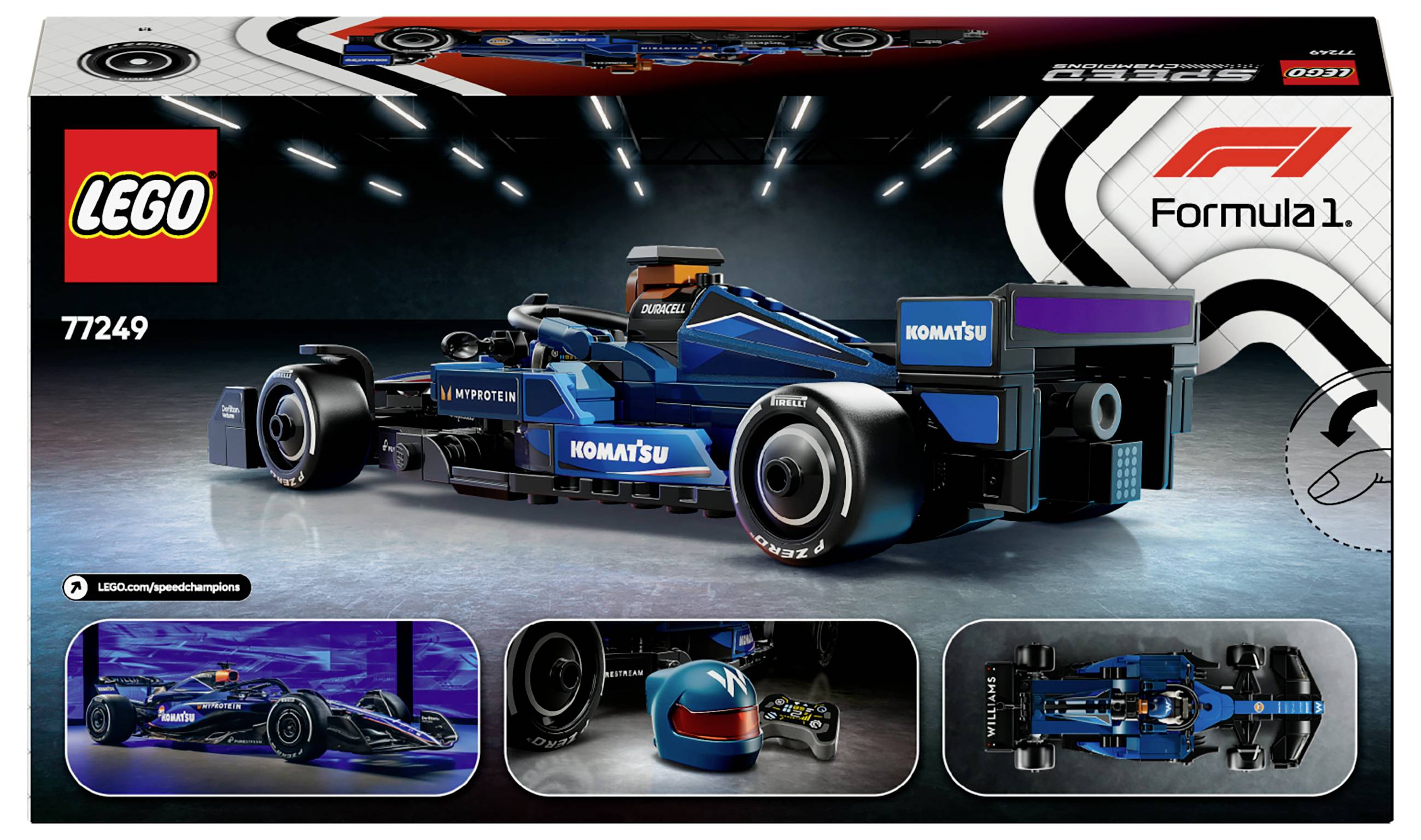 77249 LEGO® SPEED CHAMPIONS Williams Racing FW46 F1® Rennauto