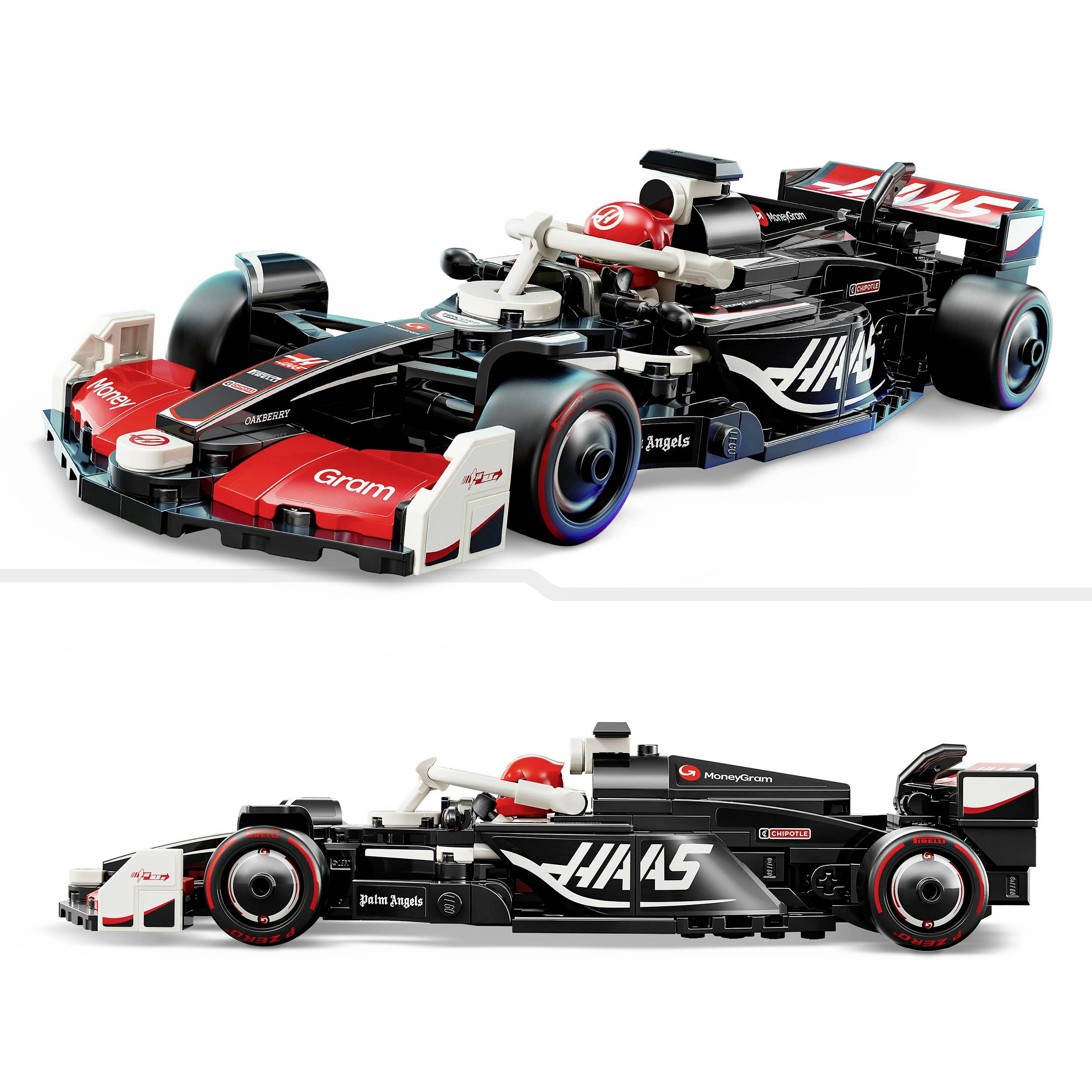 77250 LEGO® SPEED CHAMPIONS MoneyGram Haas F1® Team VF-24 Rennauto