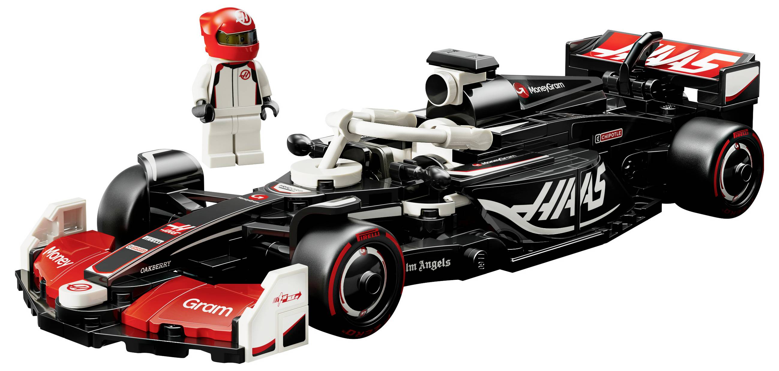 77250 LEGO® SPEED CHAMPIONS MoneyGram Haas F1® Team VF-24 Rennauto