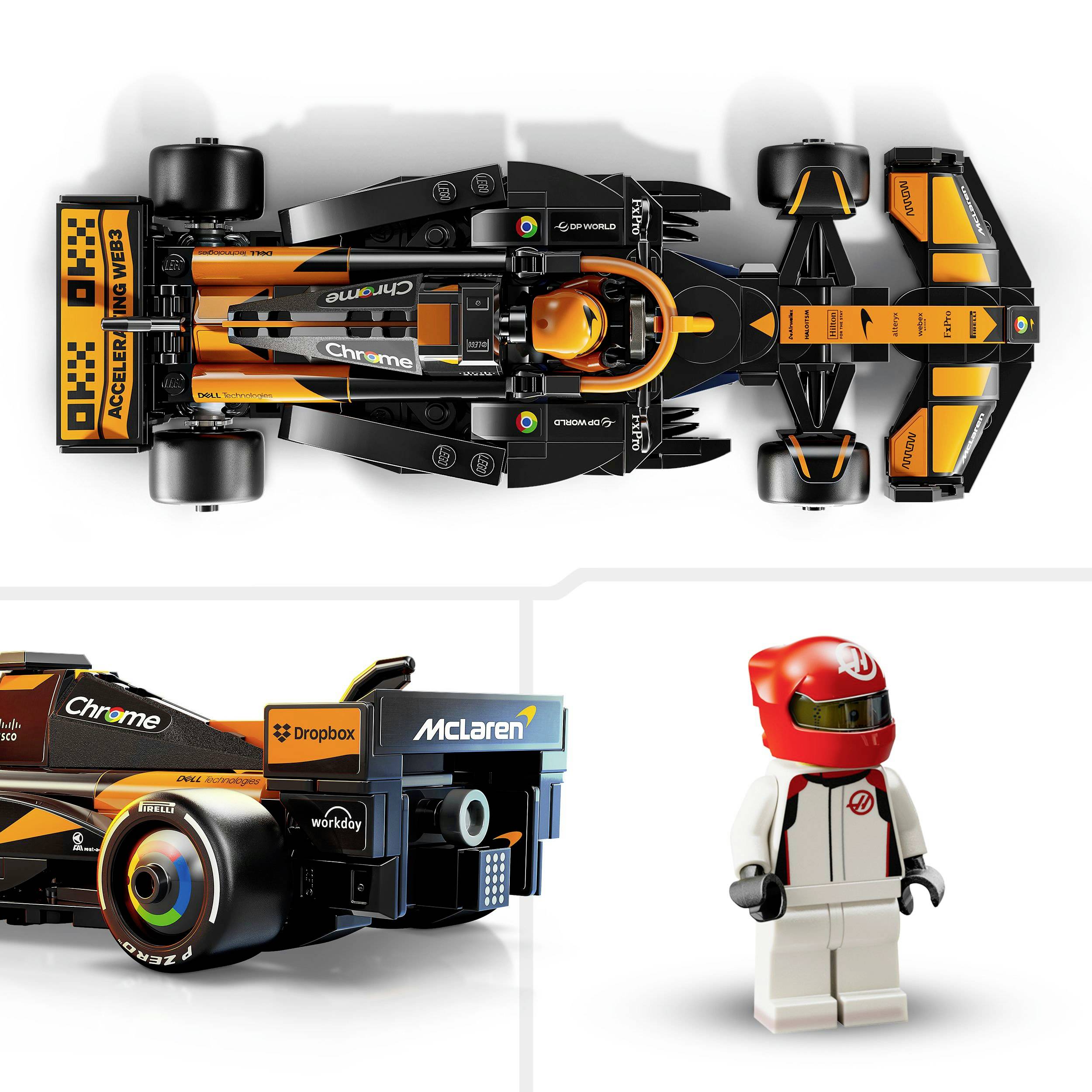 77251 LEGO® SPEED CHAMPIONS McLaren F1® Team MCL38 Rennauto