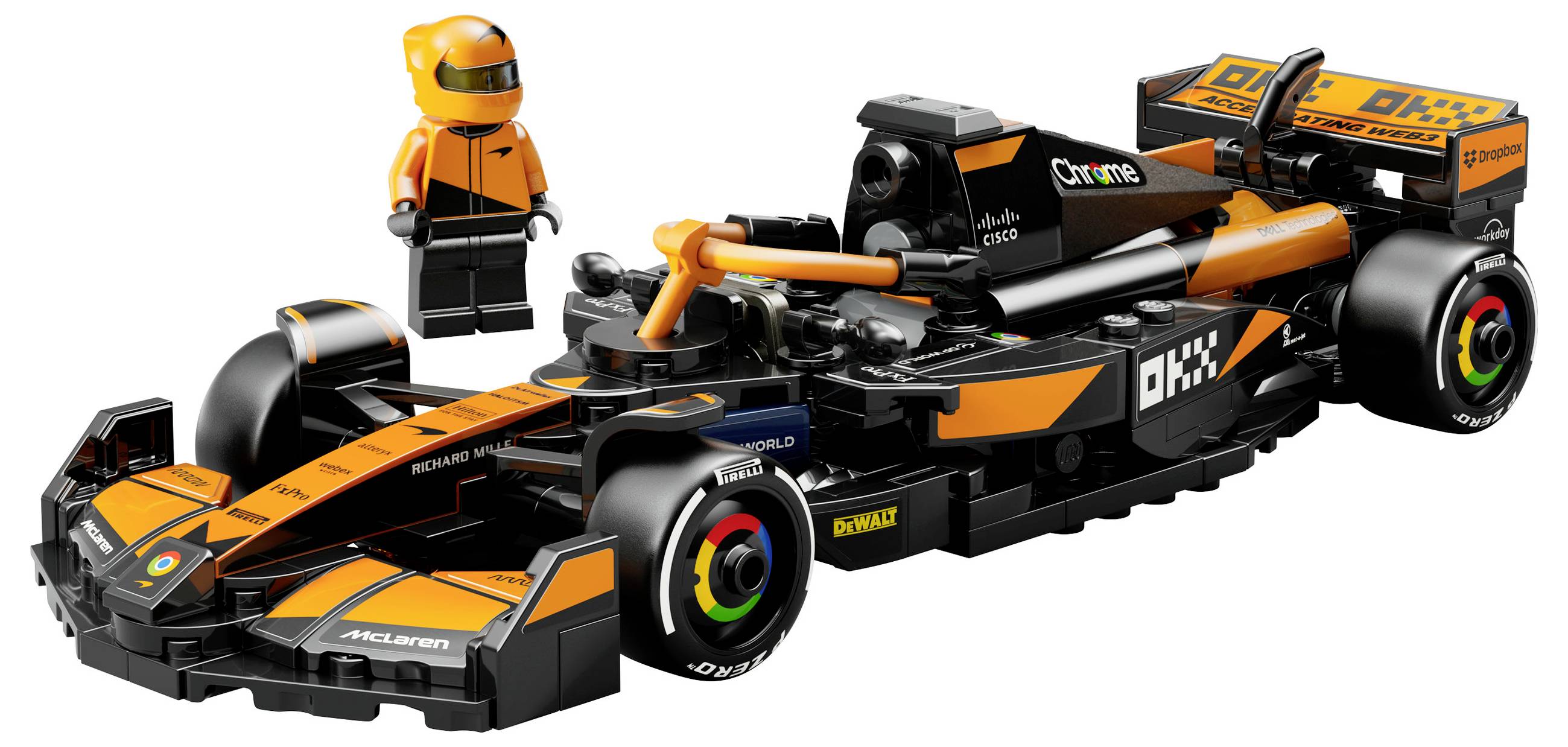 77251 LEGO® SPEED CHAMPIONS McLaren F1® Team MCL38 Rennauto