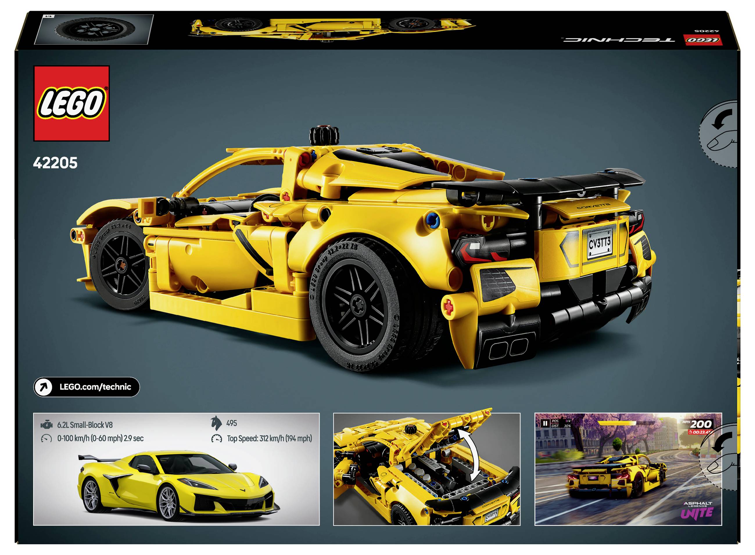 42205 LEGO® TECHNIC Chevrolet Corvette Stingray