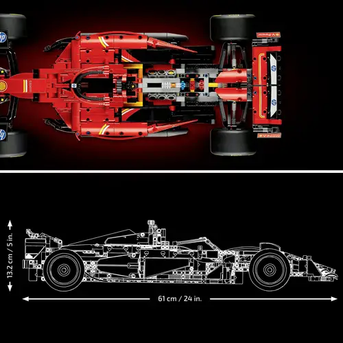 42207 LEGO® TECHNIC Ferrari SF-24 F1 Rennauto 42207 LEGO® TECHNIC Ferrari SF-24 F1 Rennauto
