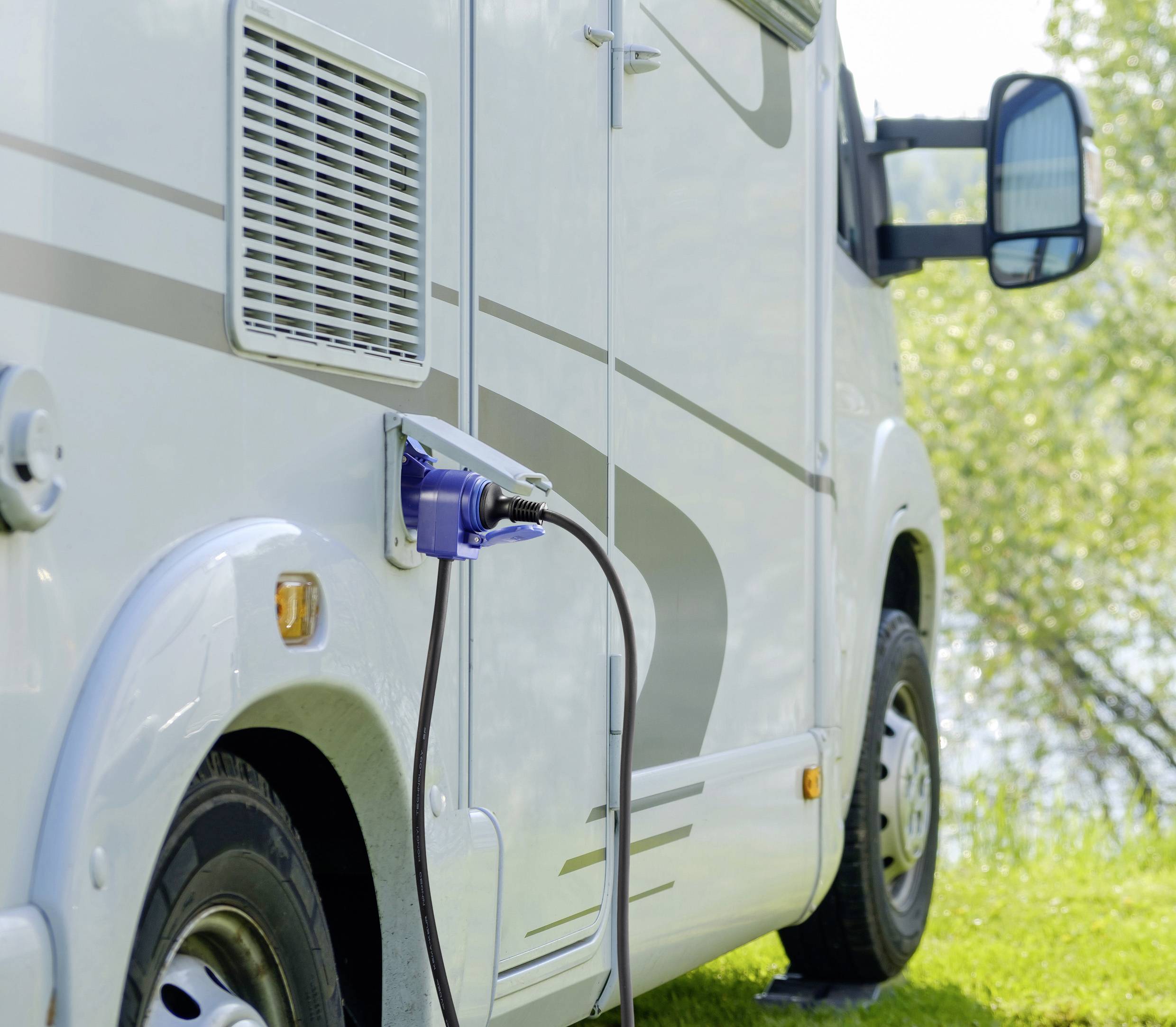 Sygonix SY-6684364 Strom Verlängerungskabel 16A Blau, Schwarz 3m H07RN-F 3G 2,5mm²