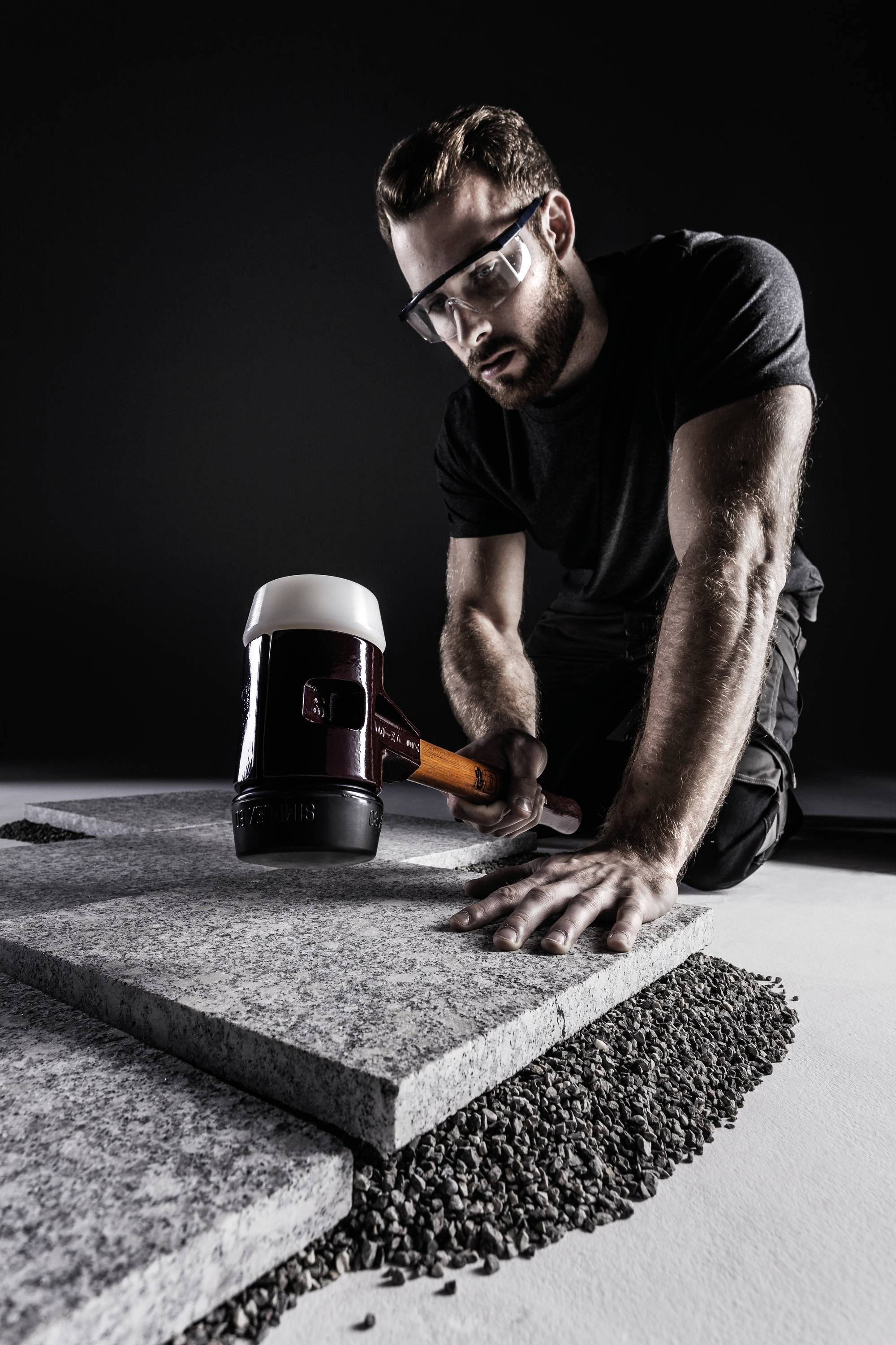 Halder SIMPLEX 3027.060 Schonhammer ergonomischer Griff, mittelhart 1510g 405mm 1St.