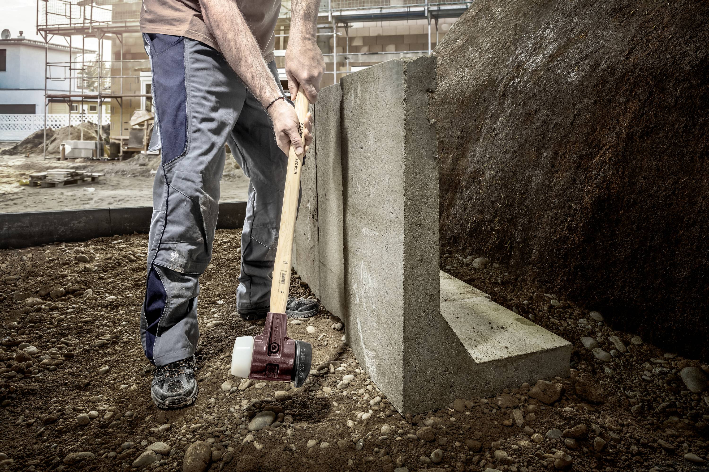 Halder SIMPLEX 3027.281 Vorschlaghammer ergonomischer Griff, mittelhart 3220 g 800 mm 1 St.