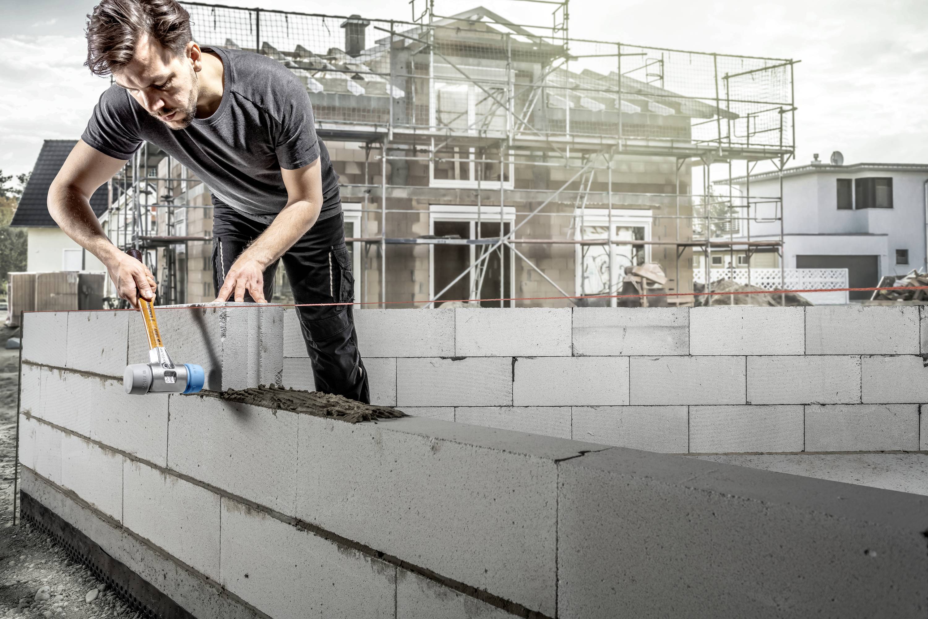 Halder SIMPLEX 3113.060 Schonhammer ergonomischer Griff, mittelhart, weich 850 g 405 mm 1 St.