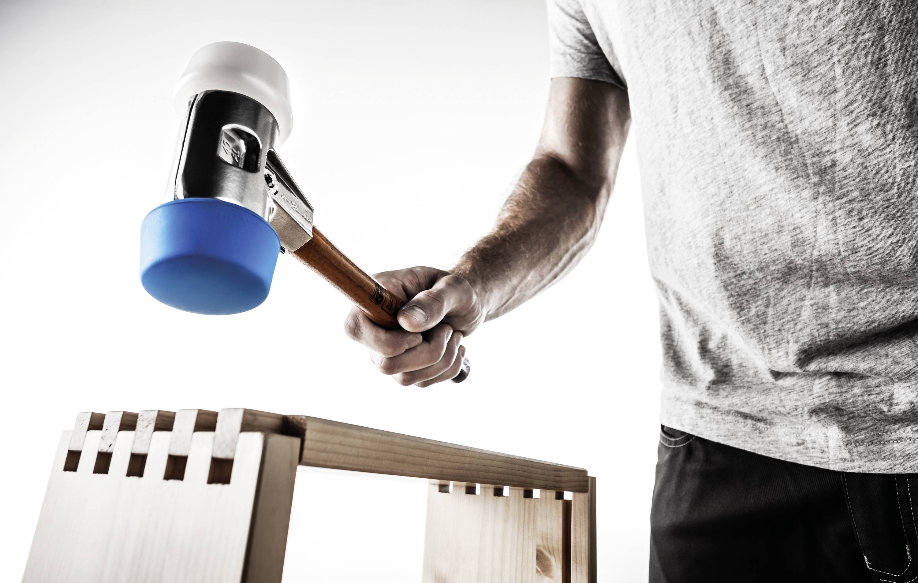 Halder SIMPLEX 3117.060 Schonhammer ergonomischer Griff, mittelhart, weich 875 g 405 mm 1 St.