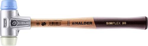 Halder SIMPLEX 3118.030 Schonhammer ergonomischer Griff, hart, weich 205 g 295 mm 1 St.