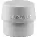 Halder SIMPLEX 3203.050 Ersatzkopf mittelhart 85g 1St. Halder SIMPLEX 3203.050 Ersatzkopf mittelhart 85g 1St.