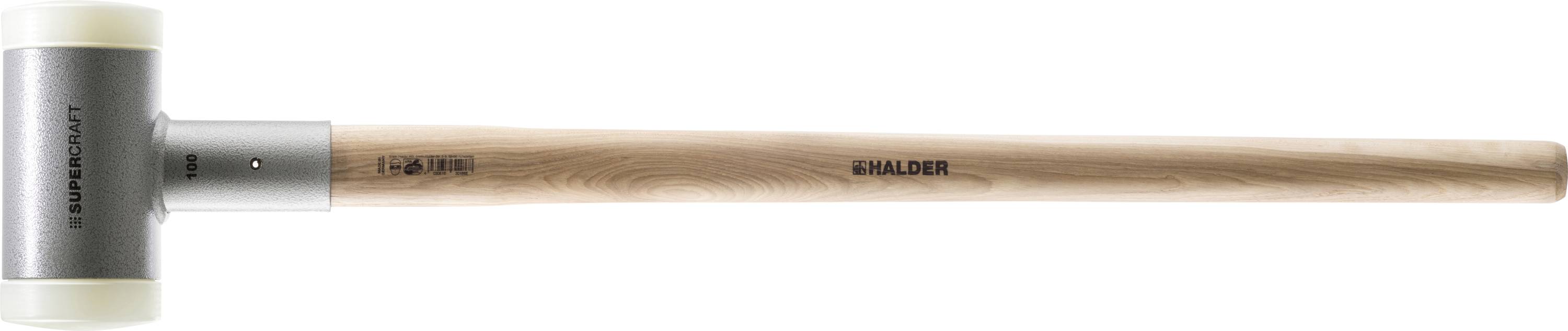 Halder SUPERCRAFT 3366.107 Vorschlaghammer ergonomischer Griff, hart, rückschlagsfrei 7050g 1000mm 1St.