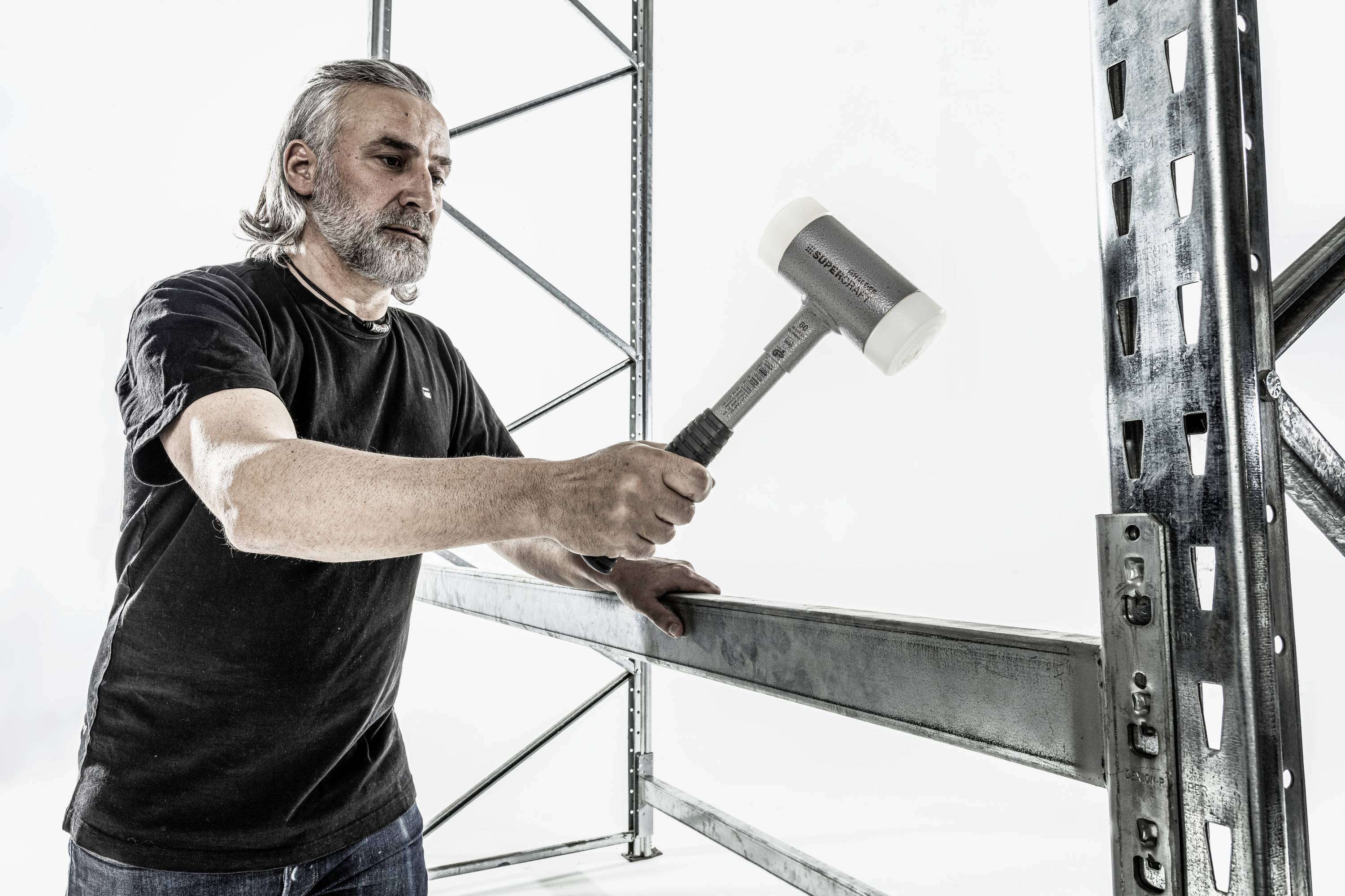 Halder SUPERCRAFT 3377.060 Schonhammer ergonomischer Griff, hart 1750 g 325 mm 1 St.