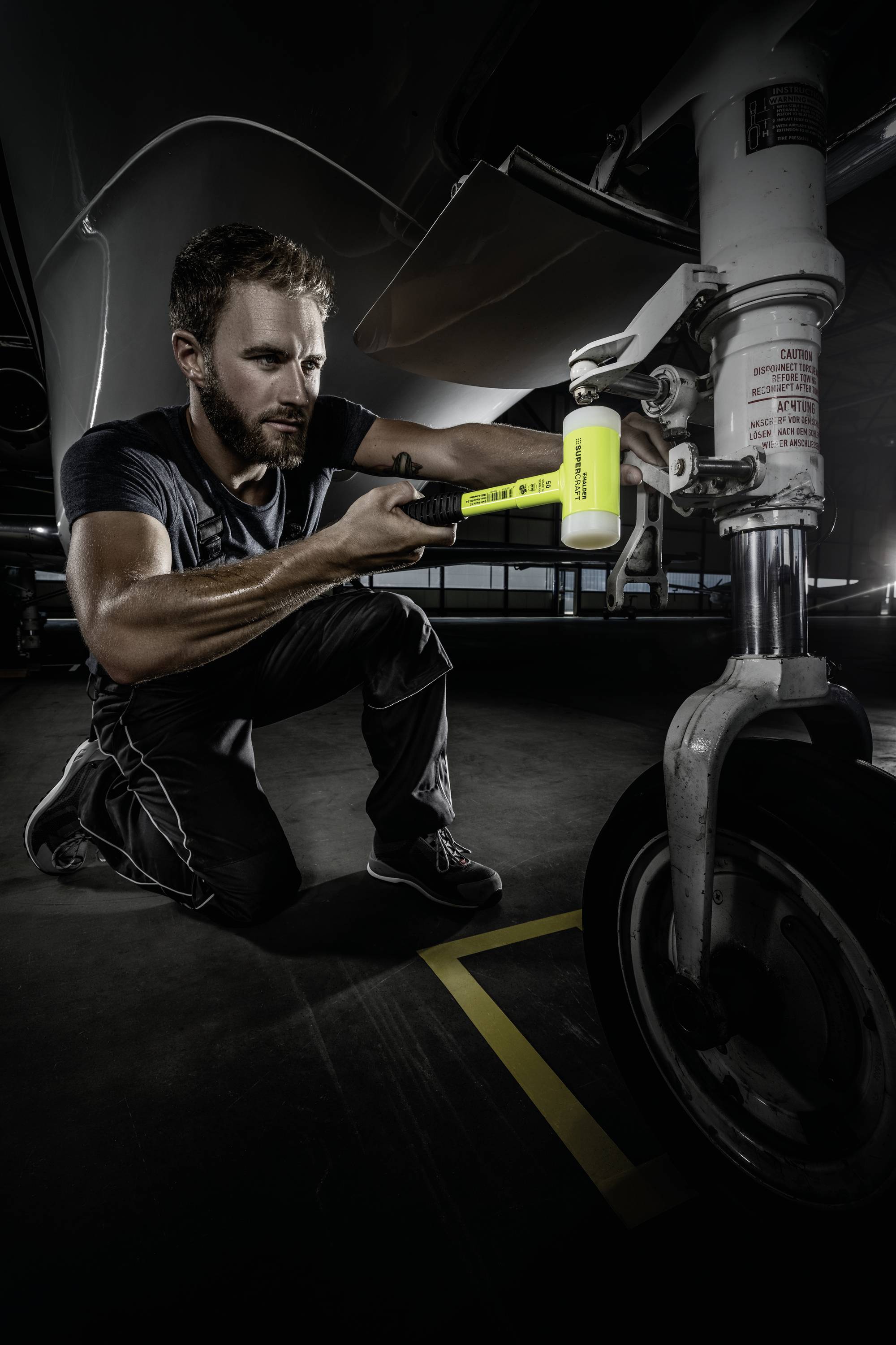 Halder SUPERCRAFT 3377.150 Schonhammer ergonomischer Griff, hart 1150g 315mm 1St.