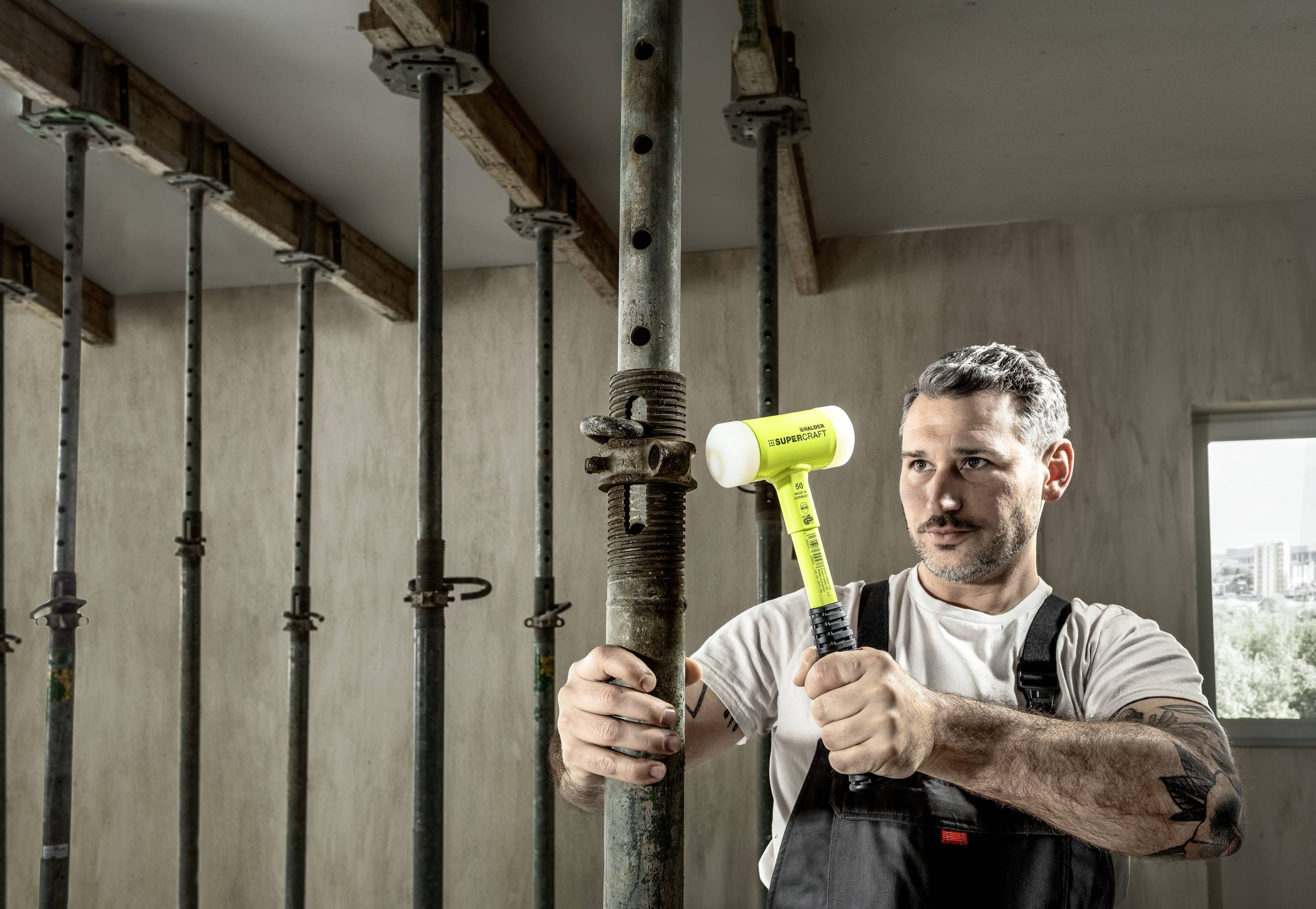 Halder SUPERCRAFT 3377.150 Schonhammer ergonomischer Griff, hart 1150 g 315 mm 1 St.