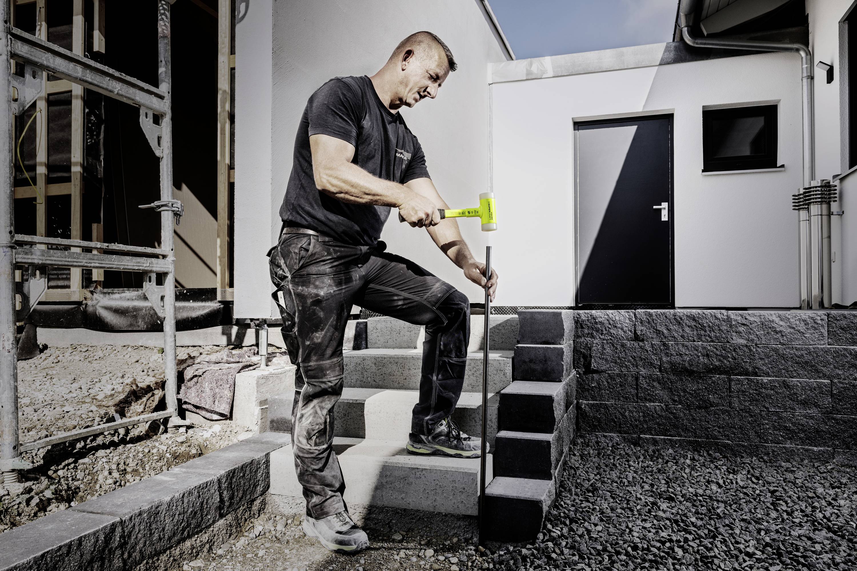 Halder SUPERCRAFT 3377.150 Schonhammer ergonomischer Griff, hart 1150 g 315 mm 1 St.