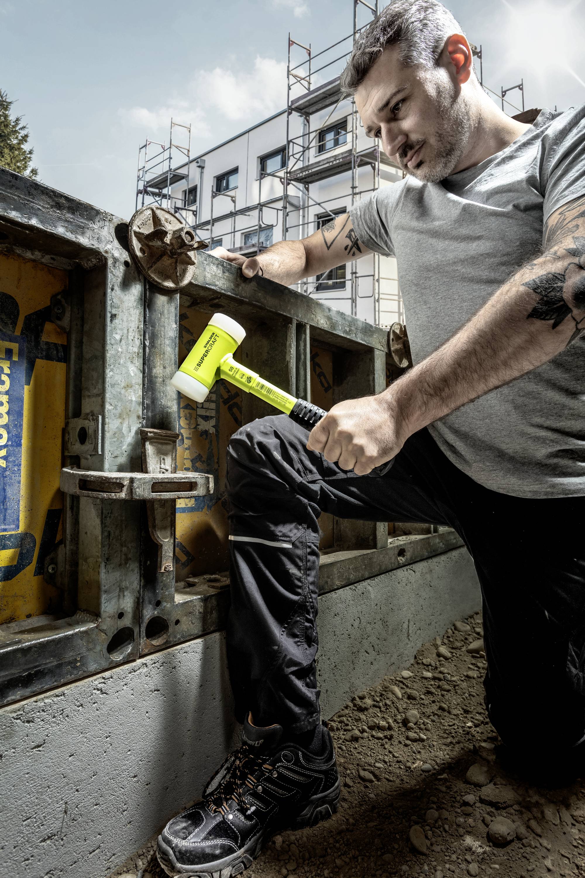 Halder SUPERCRAFT 3377.160 Schonhammer ergonomischer Griff, hart 1750 g 325 mm 1 St.