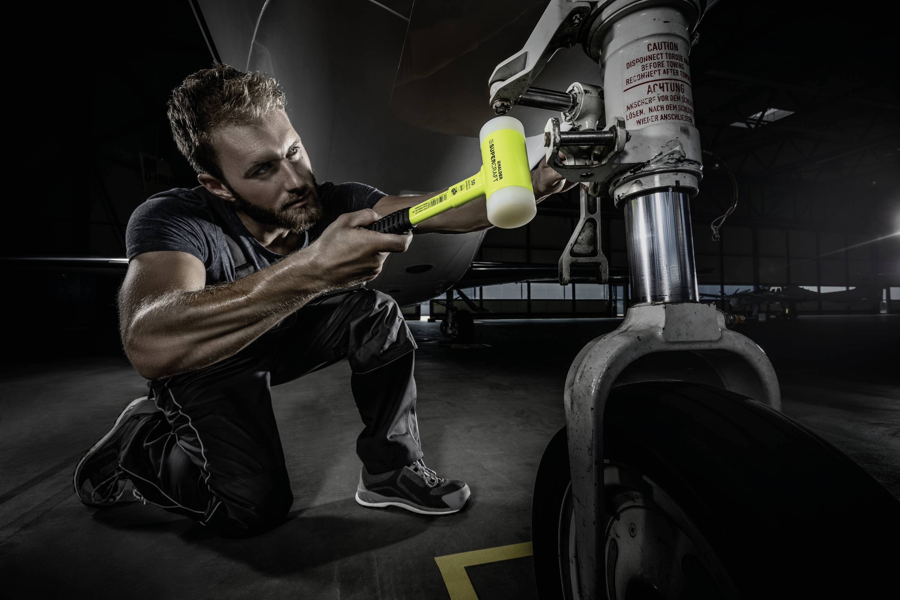 Halder SUPERCRAFT 3377.160 Schonhammer ergonomischer Griff, hart 1750 g 325 mm 1 St.