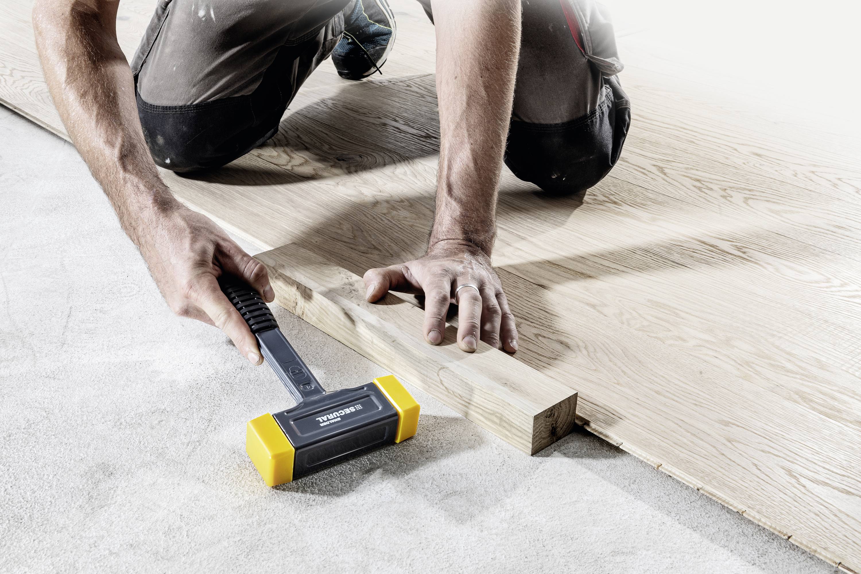 Halder SUPERCRAFT 3380.045 Schonhammer ergonomischer Griff, mittelhart 1000 g 310 mm 1 St.