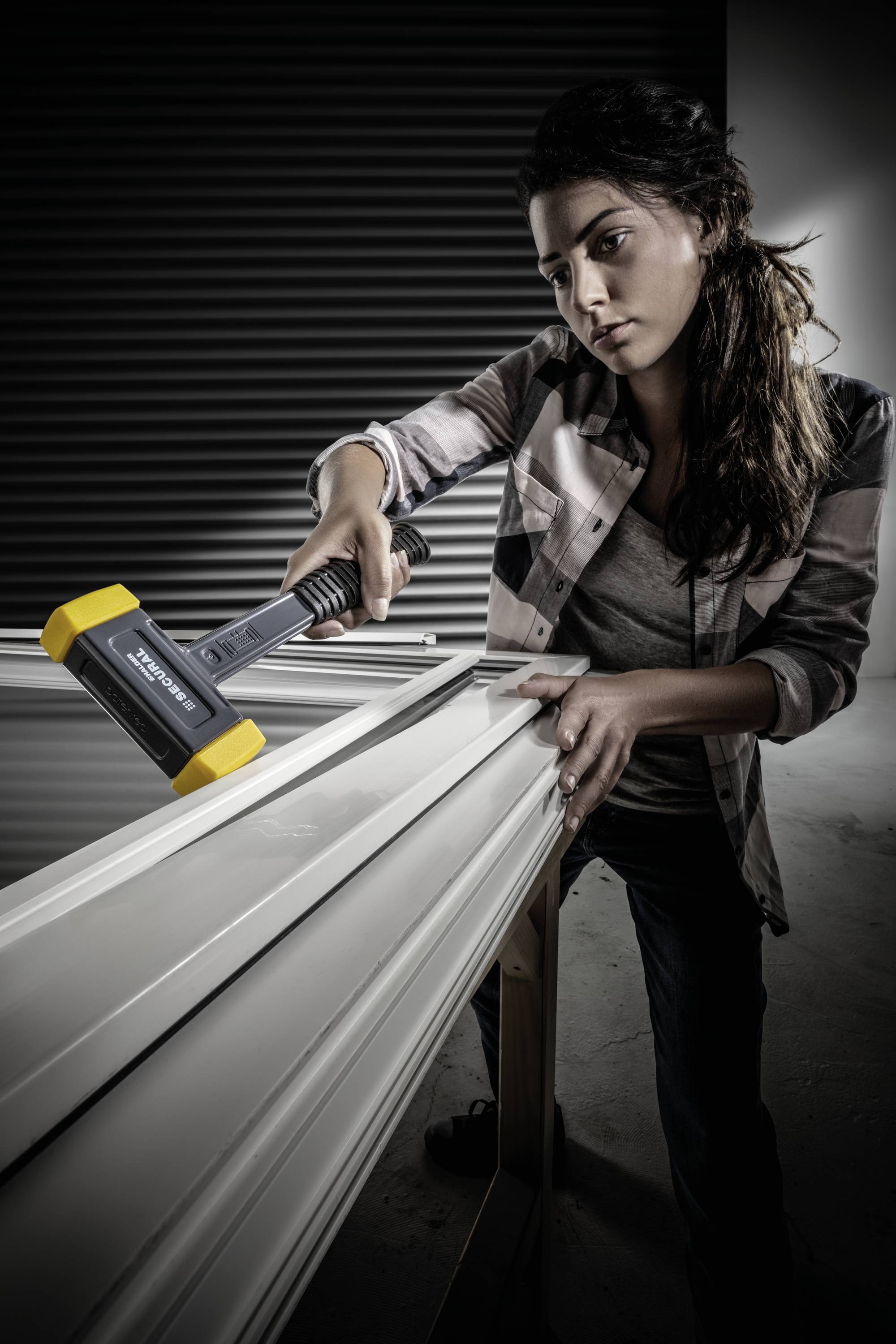 Halder SUPERCRAFT 3380.045 Schonhammer ergonomischer Griff, mittelhart 1000 g 310 mm 1 St.