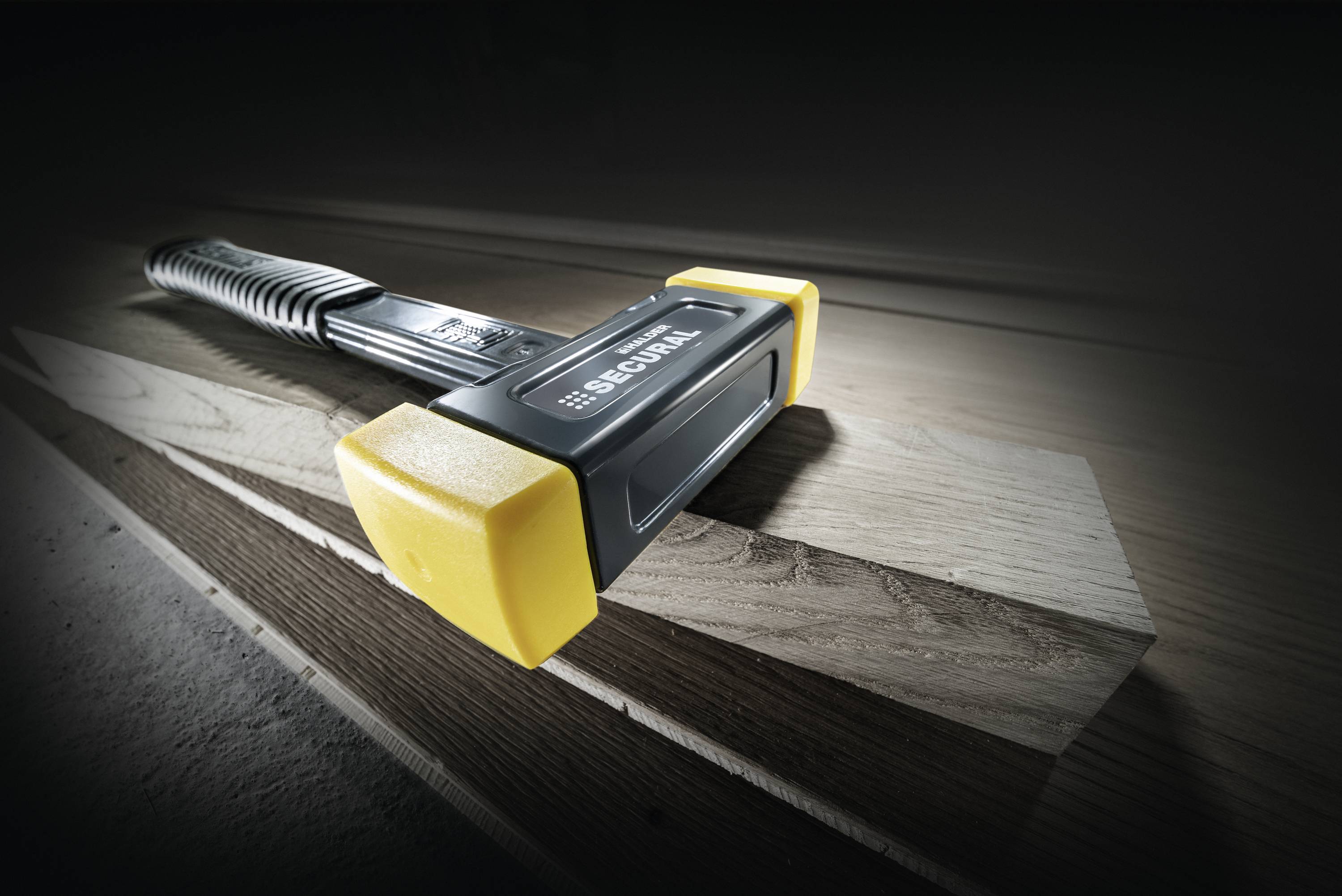 Halder SUPERCRAFT 3380.045 Schonhammer ergonomischer Griff, mittelhart 1000 g 310 mm 1 St.