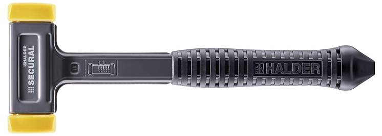 Halder SUPERCRAFT 3380.140 Schonhammer ergonomischer Griff, mittelhart 680g 325mm 1St.