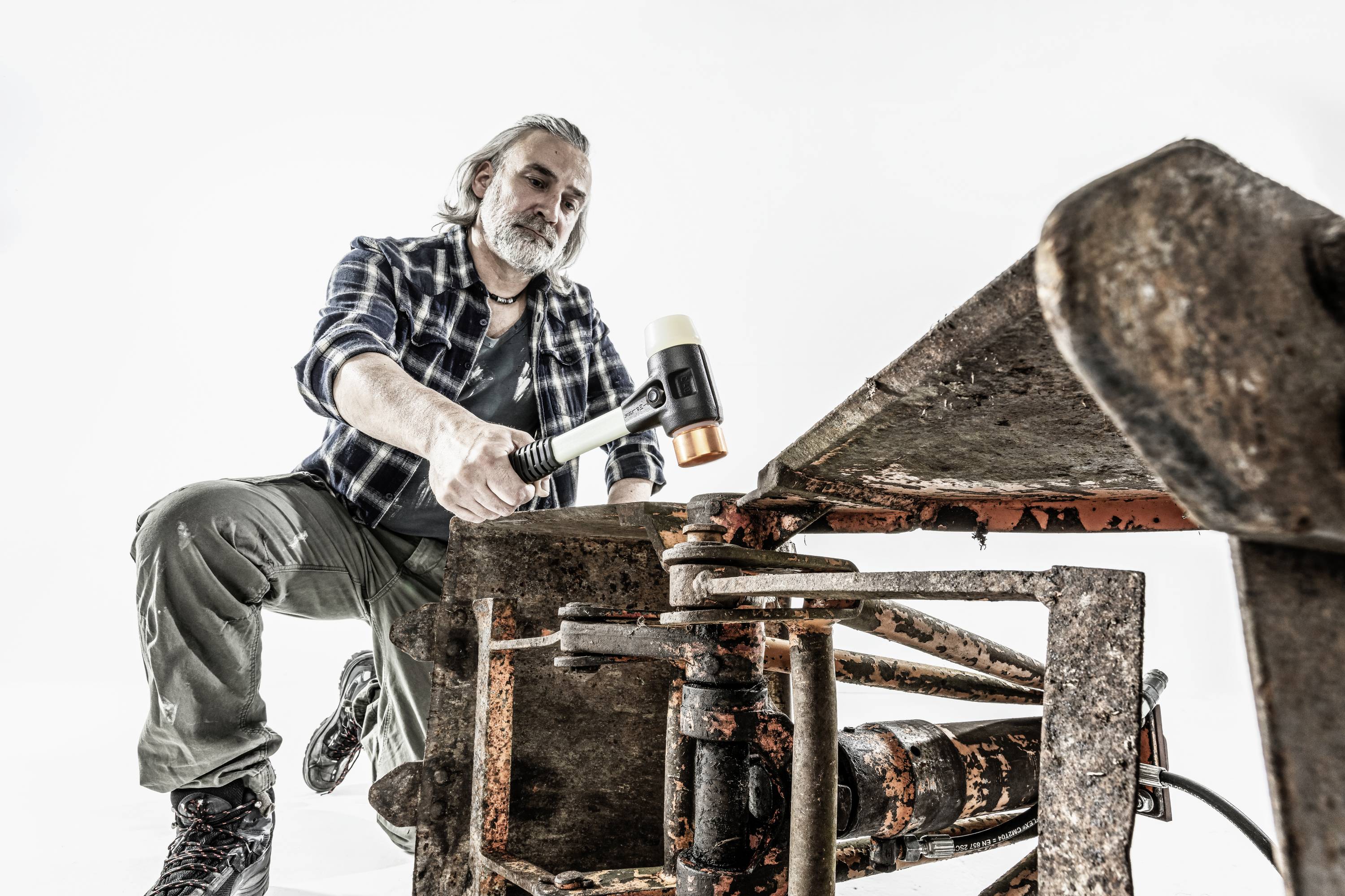 Halder SIMPLEX 3748.040 Schonhammer hart, ergonomischer Griff 1150 g 325 mm 1 St.