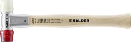 Halder BASEPLEX 3968.025 Schonhammer ergonomischer Griff, hart 215 g 270 mm 1 St.