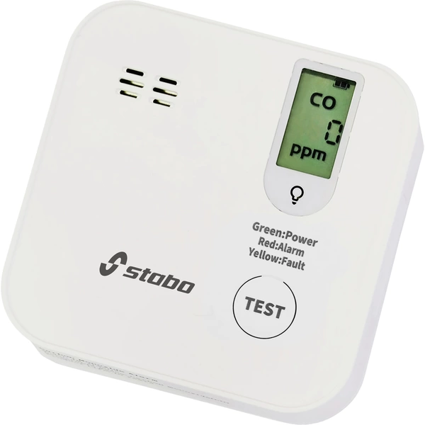 Stabo CO-Alarm IV Kohlenmonoxid-Melder batteriebetrieben detektiert Kohlenmonoxid Stabo CO-Alarm IV Kohlenmonoxid-Melder batteriebetrieben detektiert Kohlenmonoxid