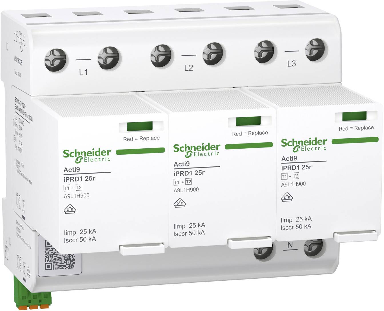 Schneider Electric A9L1H325 Kombiableiter 1 St.