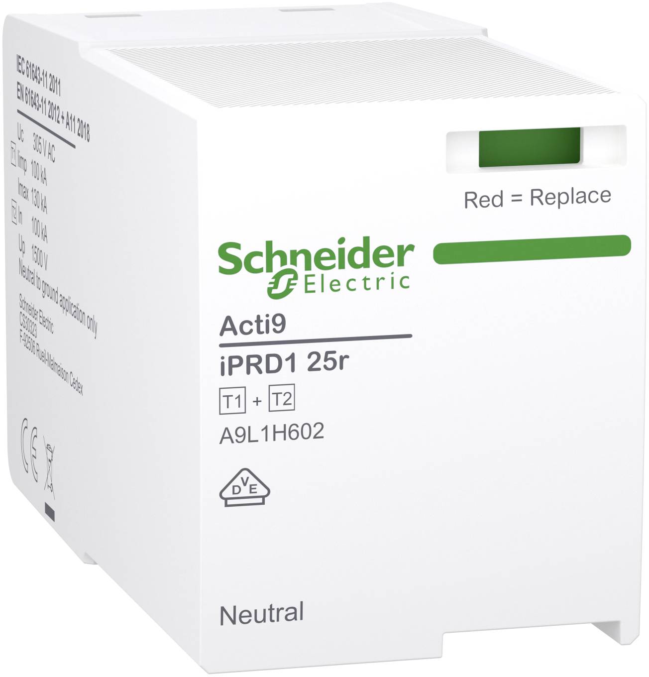 Schneider Electric A9L1H602 Ersatzschutzmodul 1 St.