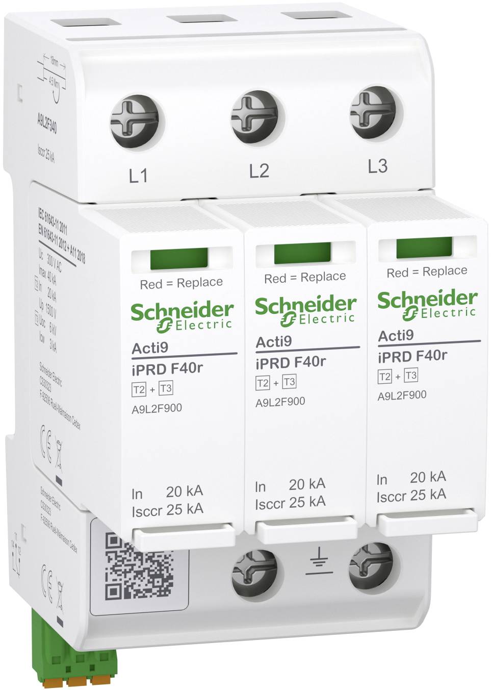 Schneider Electric A9L2F340 Überspannungsableiter 1 St.