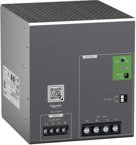 Schneider Electric ABLU3A24400 Spannungsversorgung, Modicon ABLU, Universal, getaktet, 380-500V AC