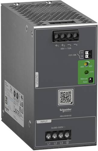 Schneider Electric ABLU3A48100 Spannungsversorgung, Modicon ABLU, Universal, getaktet, 380-500V AC