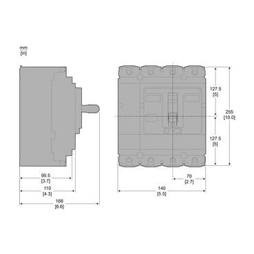 Schneider Electric C50F4TM250D3 Leistungsschalter 1St.