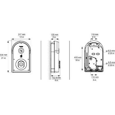 Schneider Electric Wallbox Typ 2 Mode 3 22kW RFID, NFC