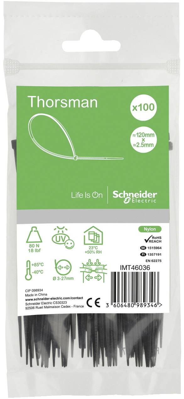 Schneider Electric IMT46404 Kabelbinder 100St.