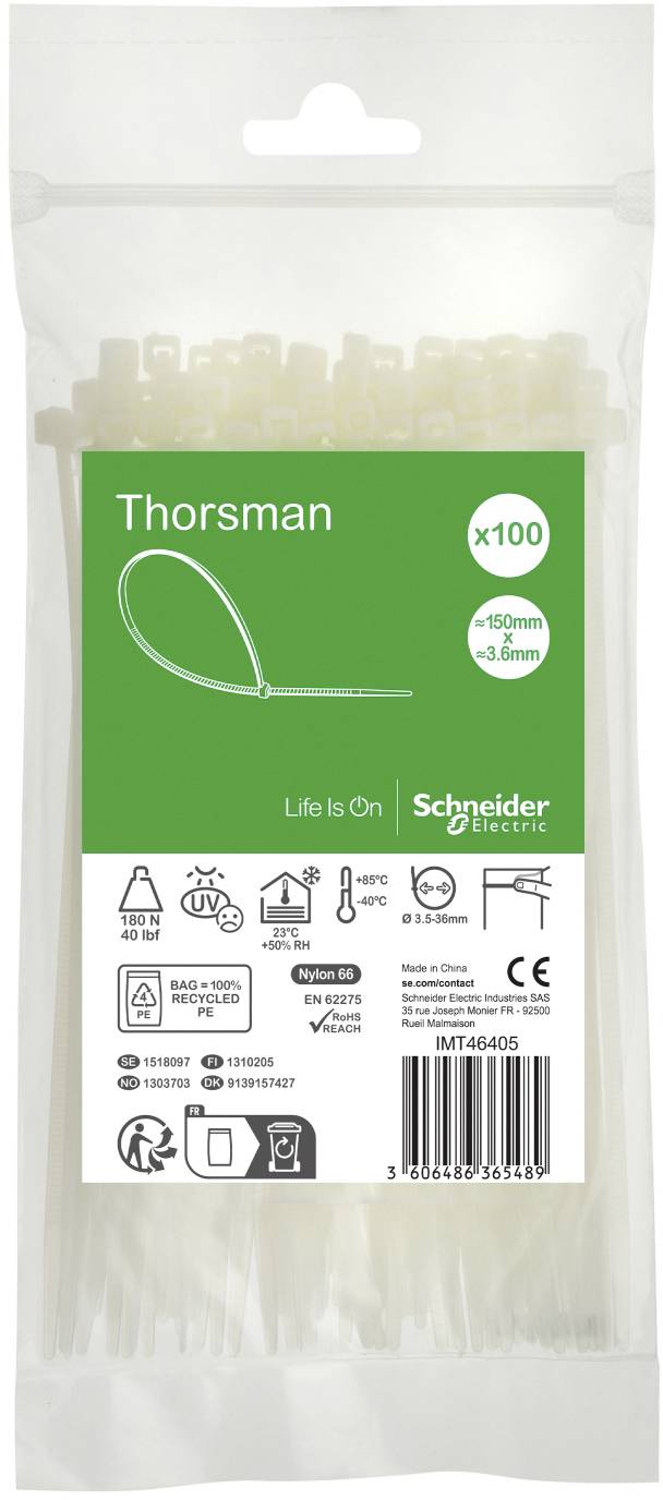 Schneider Electric IMT46405 Kabelbinder 100St.