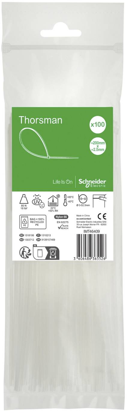 Schneider Electric IMT46409 Kabelbinder 100St.