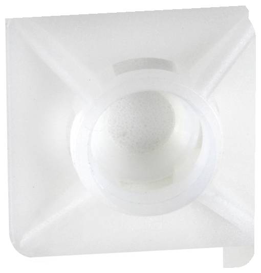 Schneider Electric Selbstklebender Sockel fuer Kabelbinder max 3,6mm Breite VPE: 100 Stück klar Inhalt: 100St.