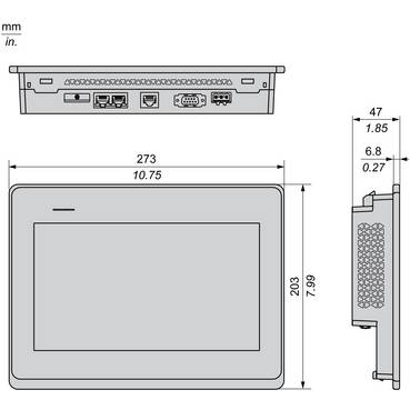 Schneider Electric HMIST6500FW SPS-Touchpanel