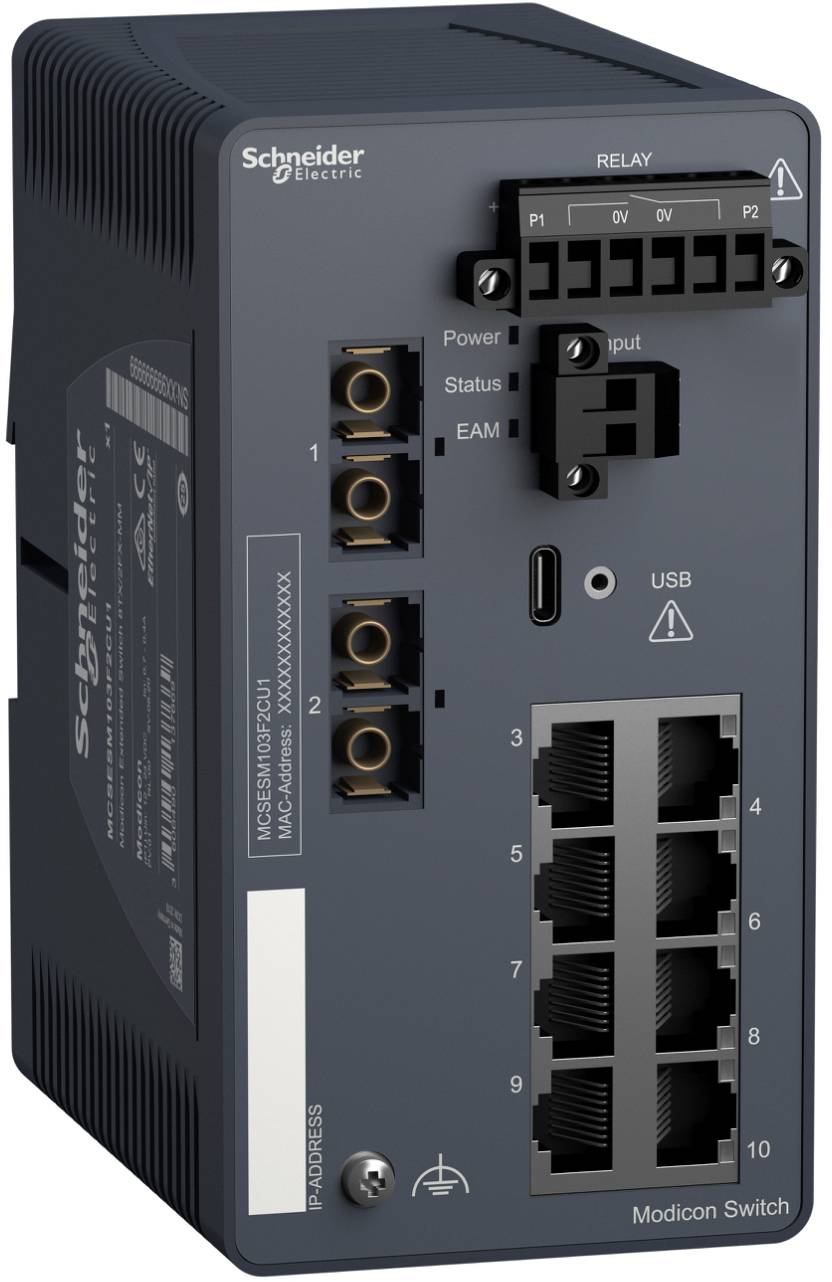 Schneider Electric MCSESM103F2CU1 Netzwerk Switch