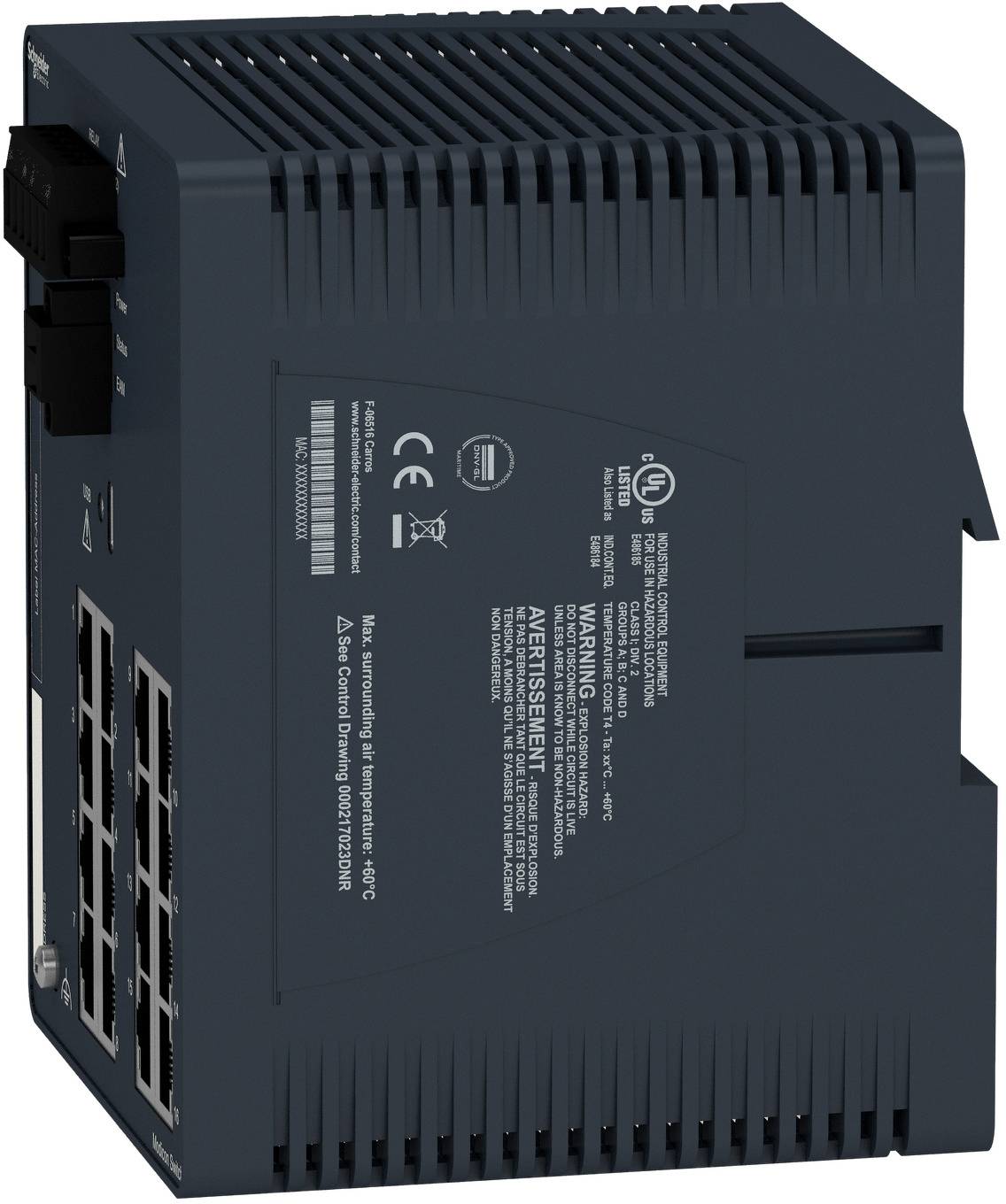Schneider Electric MCSESM163F23F0 Netzwerk Switch