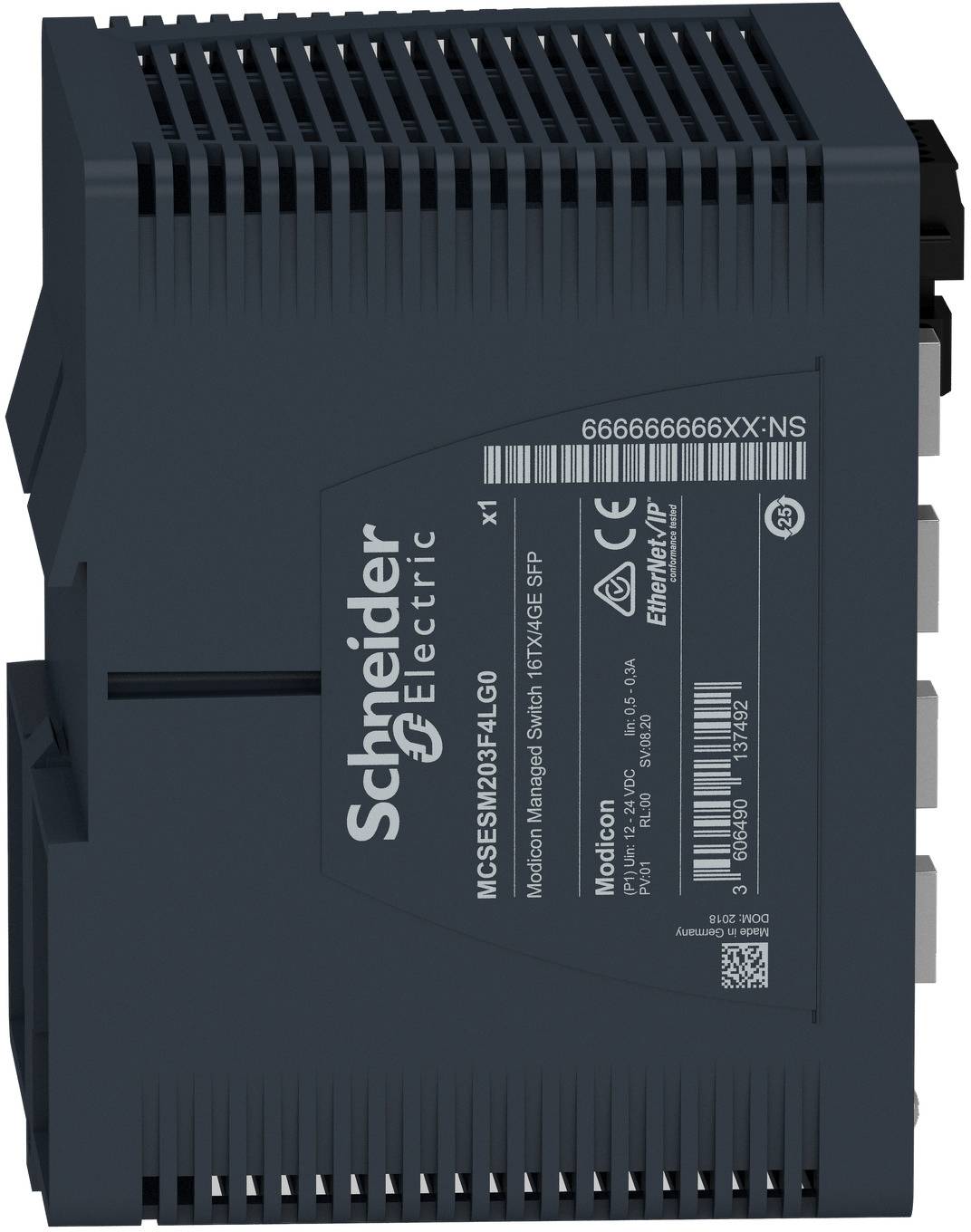 Schneider Electric MCSESM203F4LG0 Netzwerk Switch