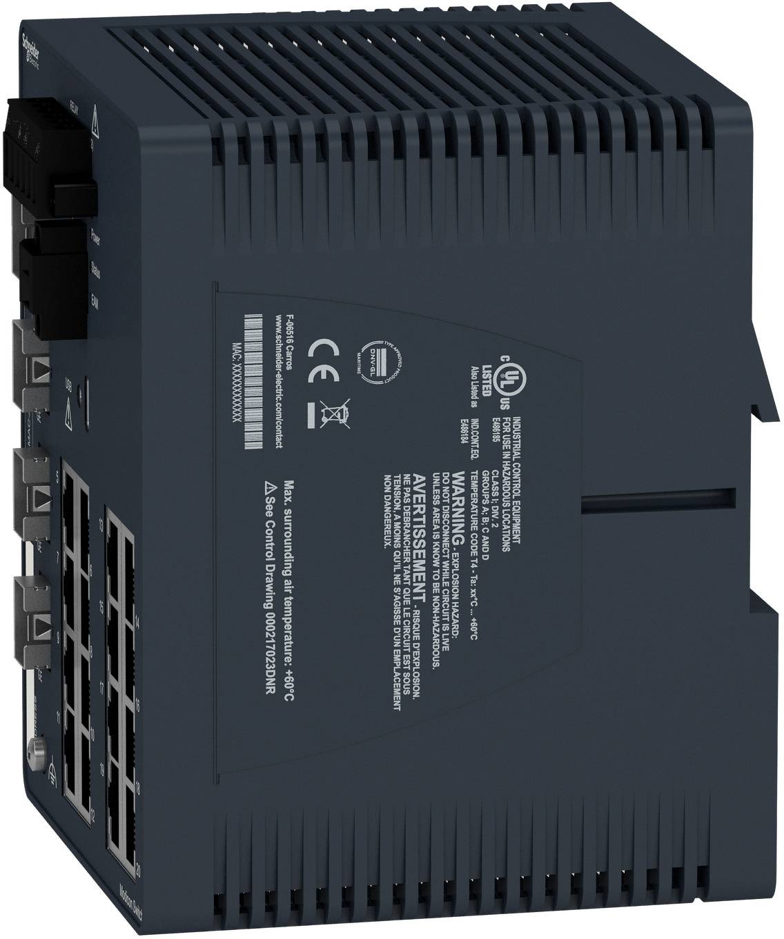 Schneider Electric MCSESM203F4LG0 Netzwerk Switch