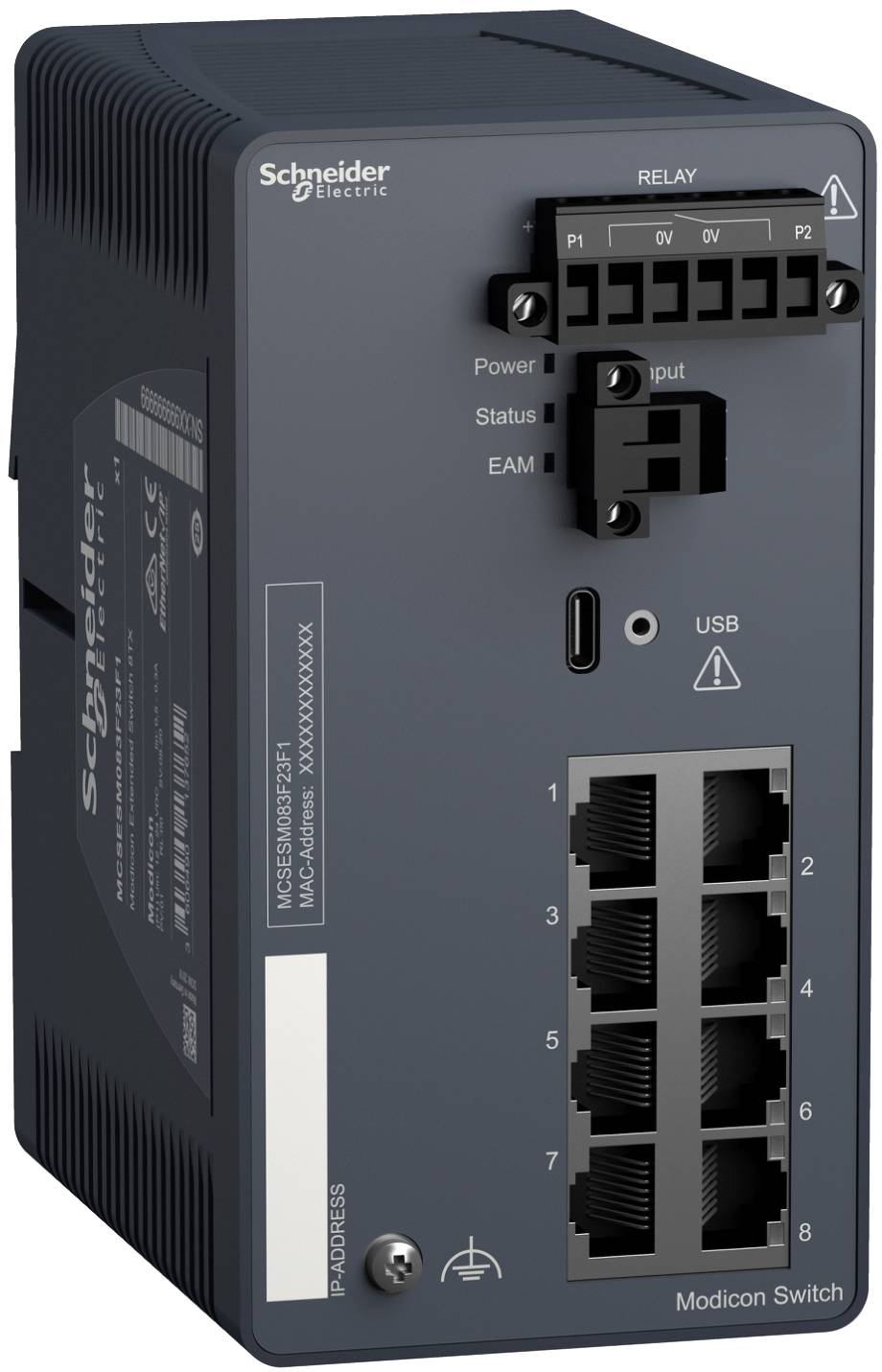 Schneider Electric MCSESM083F23F1 Netzwerk Switch