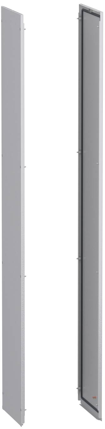 Schneider Electric NSY2SPN204 Seitenwände, Außenbefestigung, PanelSeT SFN, für elektrische Gehäuse H 2000 x T 400 mm, 2er-Set