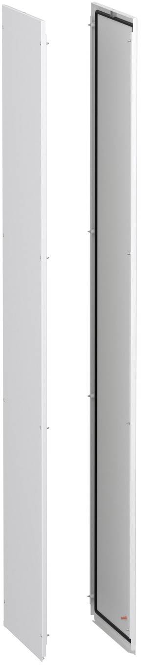 Schneider Electric NSY2SPN205ED Seitenwände, Außenbefestigung, PrismaSeT HD, für elektrische Gehäuse H 2000 x T 500mm, RAL9003