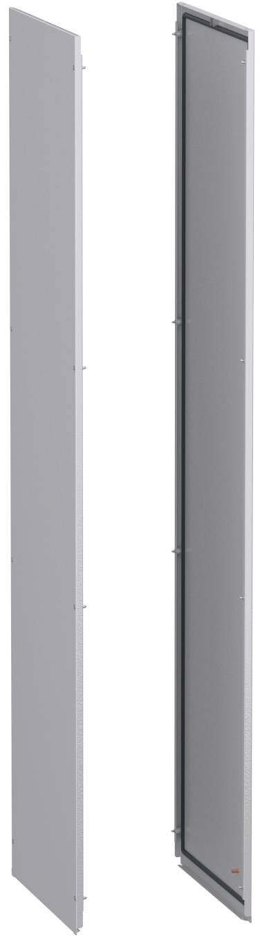 Schneider Electric NSY2SPN206 Seitenwände, Außenbefestigung, PanelSeT SFN, für elektrische Gehäuse H 2000 x T 600 mm, 2er-Set