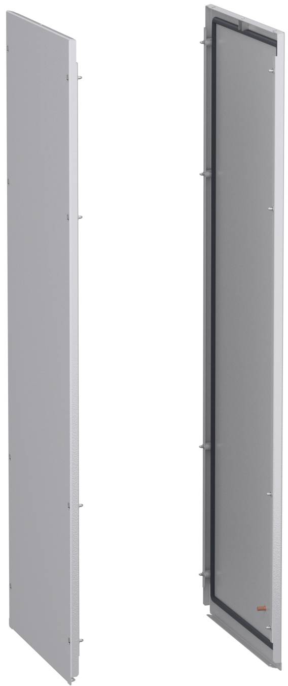 Schneider Electric NSY2SPN125 Seitenwände, Außenbefestigung, PanelSeT SFN, für elektrische Gehäuse H 1200 x T 500 mm, 2er-Set